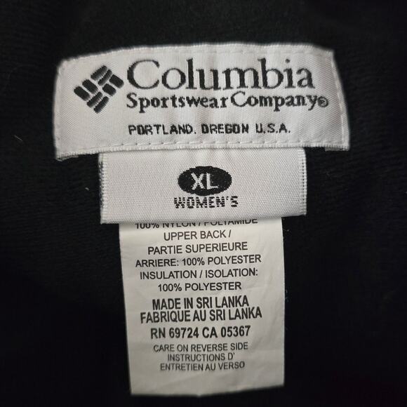 Columbia Women's Black Ankle Zip Winter Snow Boarding Pants X-Large - Picture 5 of 5